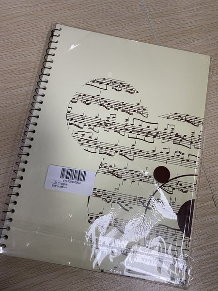 Rinastore Blank Sheet Music Composition Manuscript Staff Paper Art-Music-Notebook 50 Pages 26x19cm