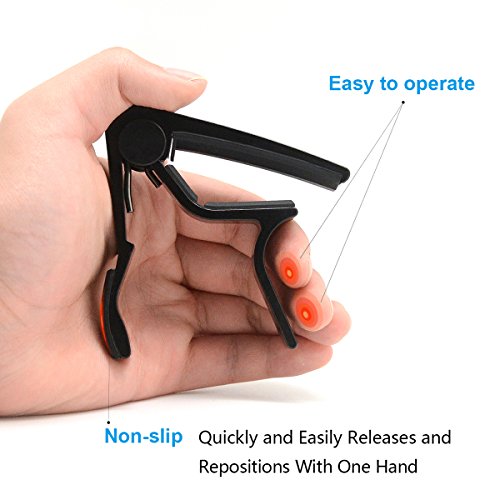 6-String Acoustic & Electric Guitar Capo (MA-12-F)