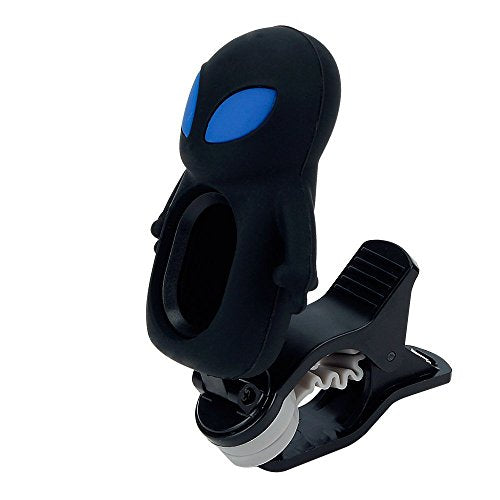Guitar Tuner Clip-On Cartoon Alien for All Instruments with Guitar, Bass, Ukulele, Violin Mode