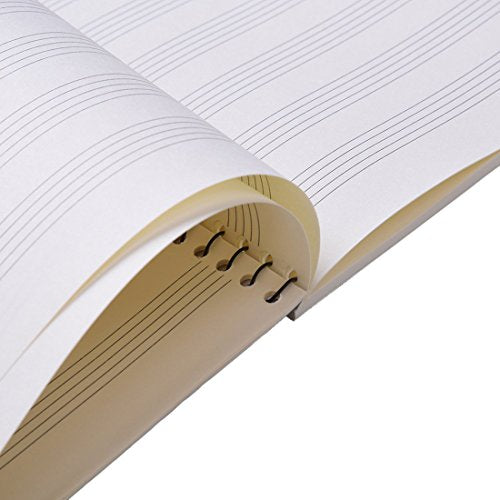 Rinastore Blank Sheet Music Composition Manuscript Staff Paper Art Music Notebook