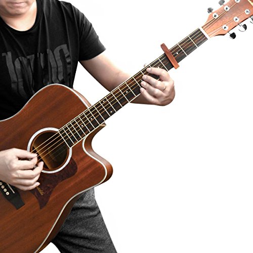 Capo 6-String Acoustic & Electric Guitar Capo, also for Ukulele, Banjo, Mandolin